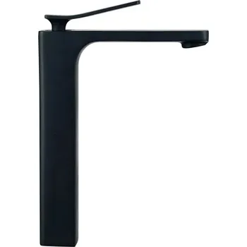 Vodovodní baterie Rea Baterie umyvadlová vysoká Sonic Black BAT-09854