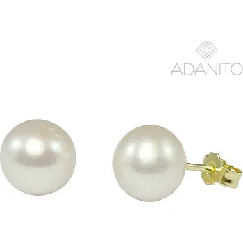 Náušnice Zlaté náušnice perly