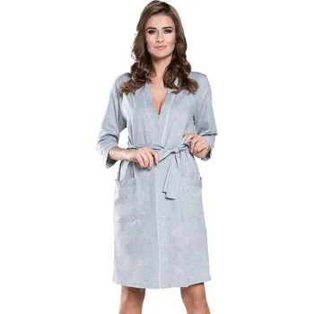 Dámský župan Italian Fashion Megan r.3/4 barva: melange M