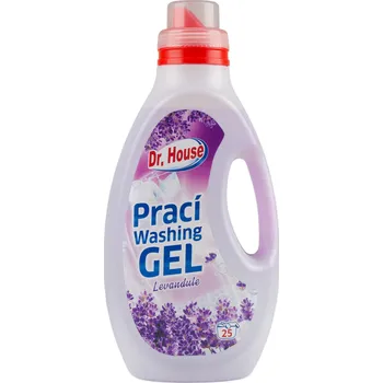 Prací gel DR. HOUSE gel na praní Levandule 1,5 l, 25 PD