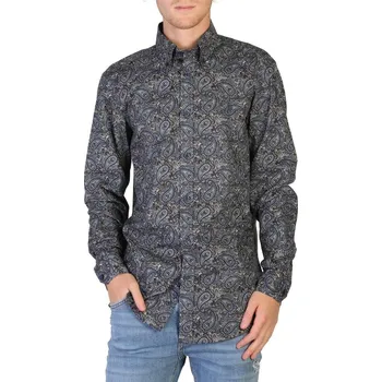 Pánská košile Pánská košile CNAJ01-010063 Harmont & Blaine Jeans Barva: Modrá, Velikost: 2XL