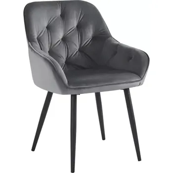 Křeslo Designové křeslo VERIO, šedá - SLEVA 3% s kodem radost25