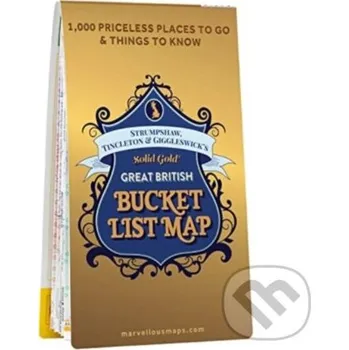 Doplněk ke knize ST&G's Solid Gold Great British Bucket List Map