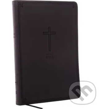 Cizojazyčná kniha NKJV, Value Thinline Bible, Large Print, Charcoal Leathersoft, Red Letter, Comfort Print - Thomas Nelson Thomas Nelson Publishers