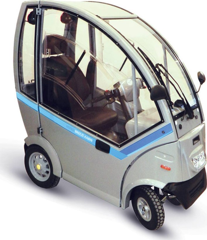 Čtyřkolový elektrický skútr Afikim S4 Cabin - nový