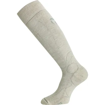 Pánské ponožky WMS merino lyžařská podkolenka - Béžová 716 / (42-45) L / Béžová