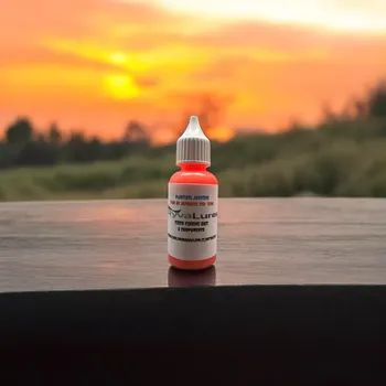 RYVALURES PLASTISOL COLOR FLUO UV JAPANESE RED 30ML. (BARVA DO TEKUTÉ GUMY JAPAN RED 30ML.)