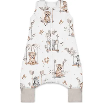 Albero Mio Dětský spací pytel s nohavicemi 36 x 80 cm, Africký svět