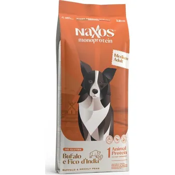 Krmivo pro psa NAXOS monoprotein adult medium buvol a opuncie 12kg