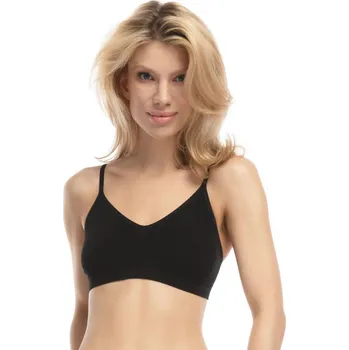 Dámský bambusový sportovní top Černý - Julimex, černá L i41_9999949690_2:černá_3:L_