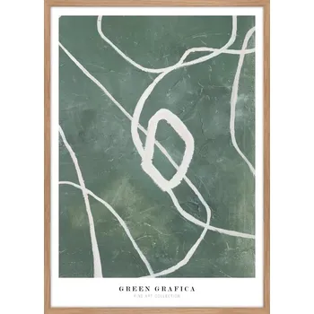 Obraz Obraz 52x72 cm Green Grafica – Malerifabrikken ID_1668914