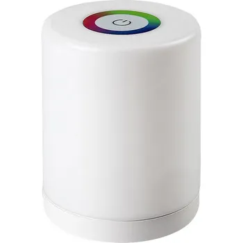 Lampička Bílá přenosná LED RGB lampa Tipy 0,8W - Rabalux