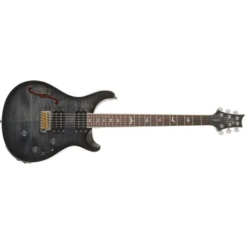 Elektrická kytara PRS SE Custom 24 Semi-Hollow Piezo Charcoal Burst + prodloužená záruka 3 roky