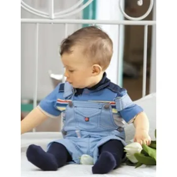 Dívčí oblečení HLADKÉ PUNČOCHÁČE 0-2 ROKY hnědé uhlí 80-86