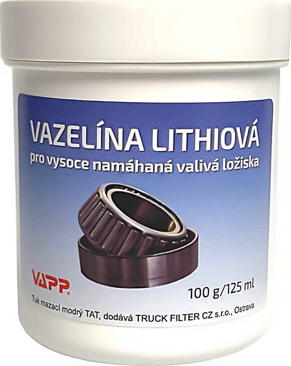 TAT Vazelína modrá pro vysoce namáhaná ložiska 100g/125ml
