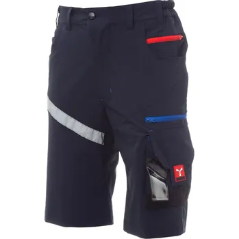 Pracovní oblečení Pracovní bermudy PAYPER NEXT 4W SHORTS Barva: Námořnická Modrá/ Černá, Velikost: 56