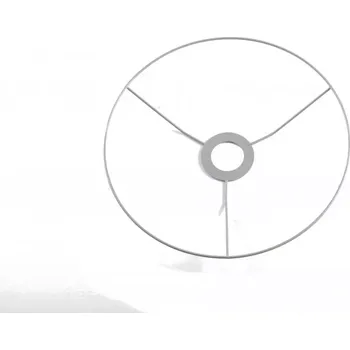 Lapač snů Kovový rám stínidla na macrame lampu Ø40 cm - černý