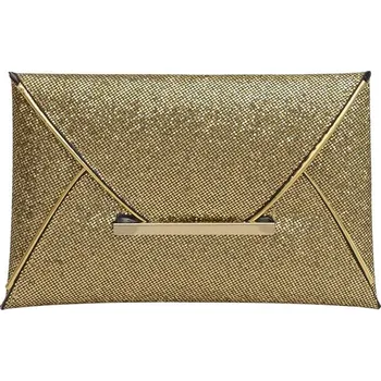 Kabelka Psaníčko, plesové třpytivé - Zlatá