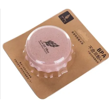 Cestovní kelímek | skládací kelímek na kávu, vodu, 130 ml - 130ml,Růžová