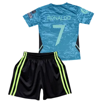 Fotbal Numberoplus Dětský fotbalový dres Komplet Real Madrid FC - Cristiano Ronaldo CR7 Fry Better Velikost: 12 roky (vel.146)