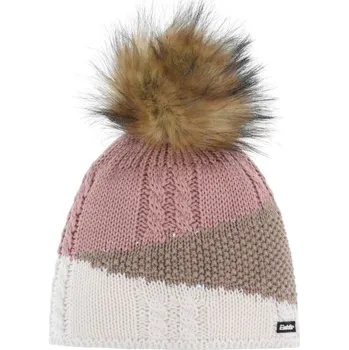 Čepice Eisbär Eden Lux Crystal MÜdámská pletená čepice s bambulí