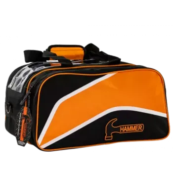 Taška na bowlingovou kouli HAMMER 2 BALL NOSIČKA BASIC TOTE PLUS ORANŽOVA S PROSTOREM NA BOTY