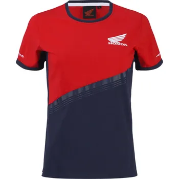 Dámské tričko HONDA triko RACING 25 dámské red/navy - M