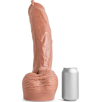 Dildo Mr. Hankey’s Toys Drew Sebastian XXL, prémiové silikonové dildo s Vac-U-Lock 42,3 x 7,3–8,3 cm