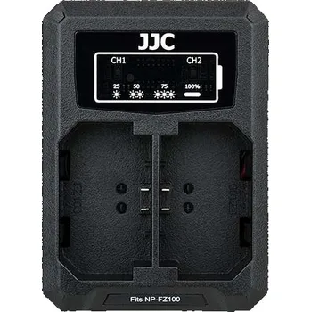 JJC duální USB nabíječka pro dva akumulátory Sony NP-FZ100