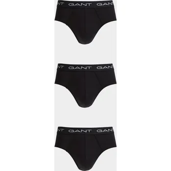 Pánské spodní prádlo SPODNÍ PRÁDLO GANT BRIEF 3-PACK BLACK