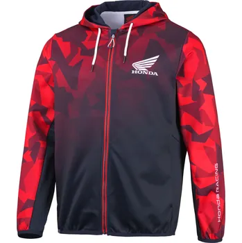 Pánská mikina HONDA mikina CAPSULE Sweat 25 red/navy - 3XL