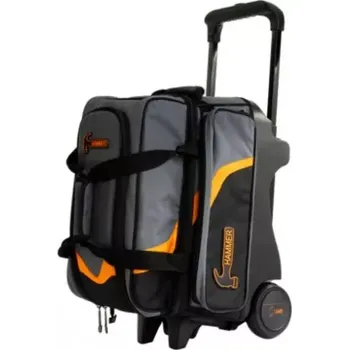 Taška na bowlingovou kouli HAMMER 2 BALL ROL DELUXE ORANŽOVA
