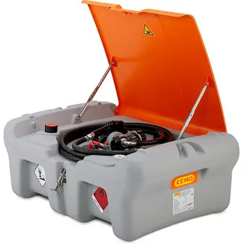 Palivová nádrž Výdejní nádrž na naftu CEMO DT-MOBIL Easy pick-up 210 l Čerpadlo: 12 V, Provedení: s víkem