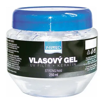 Stylingový přípravek INSPIRED BY YOU Vlasový gel,, 250 ml Po datu min. trvanlivosti