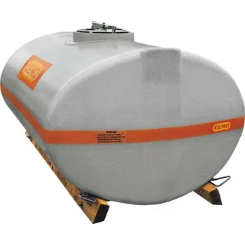 nádrž Sklolaminátová oválná cisterna na vodu 600-10.000 l CEMO Objem: 1500 l, Provedení: neprůhledné