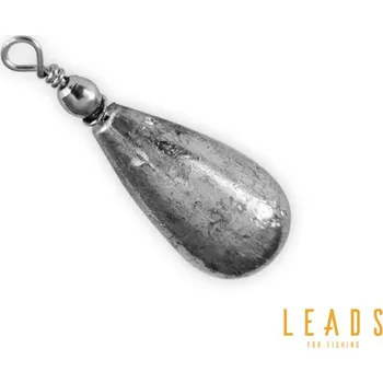 Delphin LEADS Hruška s obratlíkom / 5ks 11g