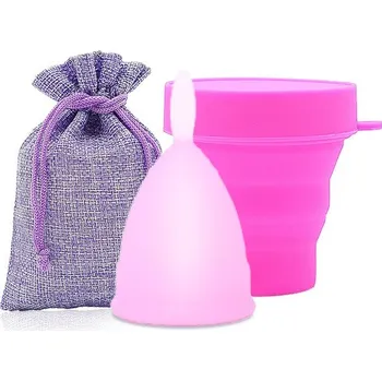 Menstruační kalíšek SPEQUIX Menstruační kalíšek a Kelímek pro sterilizaci: Růžová Velikost: S - malá