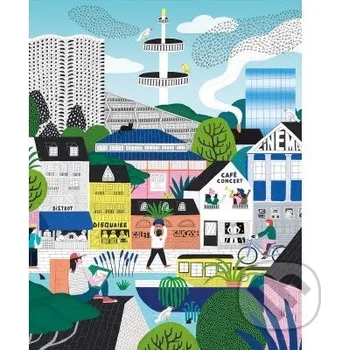 Puzzle Mesto Rennes - Pieces &amp; Peace Pieces &amp; Peace