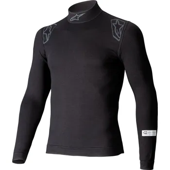 Pánské tričko Alpinestars long sleeve ZX Evo V3 triko FIA, Černá