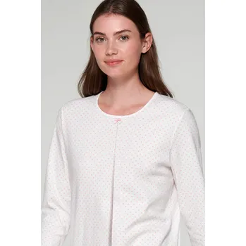 Vamp - Bavlněná noční košile s puntíky 21931 - Vamp pink blush L