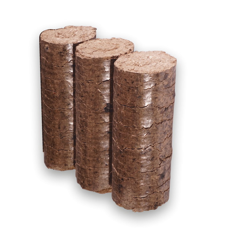 Dřevěné brikety VÁLEC HARD - 960 kg