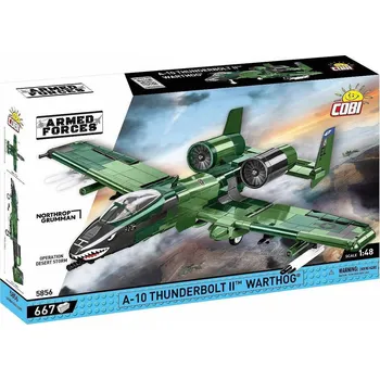 Stavebnice COBI COBI Armed Forces 5856 A-10 Thunderbolt II Warthog