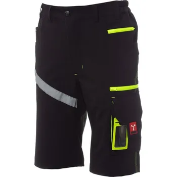 Pracovní oblečení Pracovní bermudy PAYPER NEXT 4W SHORTS Barva: Antracit/ Černá, Velikost: 42