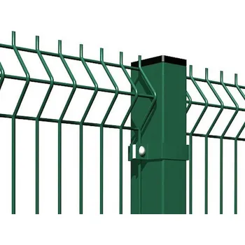 Plot RETIC 3D panel PLUTO 2500 mm × 5 mm ZN+PVC RAL6005 - 1230 mm
