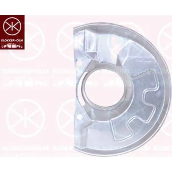 Brzdový kotouč Ochranný plech proti rozstřikování, brzdový kotouč AGB 9040OT-2