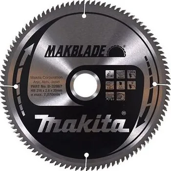 Pilový kotouč MAKITA B-32867 pilový kotouč 216mm*2,8*30mm MAKBLADE 100WZ HM (old=B-09092)
