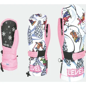 Level Glove Junior Mitt Pink dětské rukavice,palčáky Velikost: V - 9-10 let dětská