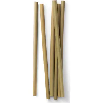 Jednorázové nádobí Earplugs Bambusová brčka - 10ks