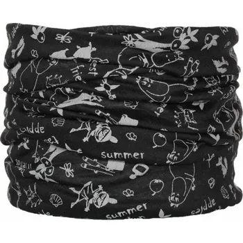 Šátek Reflexní šátek-nákrčník Moomin garden black, Lasessor Finsko