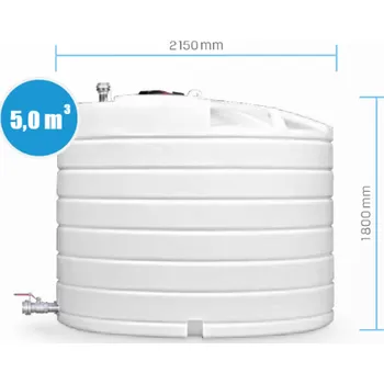 nádrž Nádrž na vodu Comfort-Line FUJP 2.500-22.000 l SWIMER Objem: 5000 l